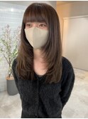 【YU_KA】レイヤーカット×ぱっつん前髪