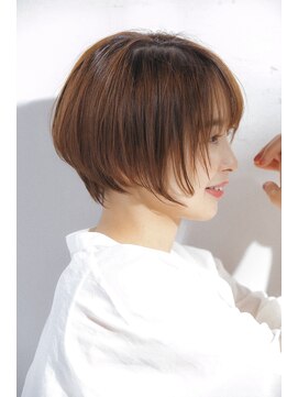 リュンヌ 門前仲町(lune) くびれショート 小顔補正立体カット こなれヘア【リノナ】