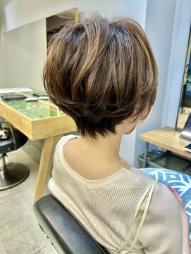 バッカ 横浜桜木町店(BACCA) 桜木町　ショートボブ　ショート　30代