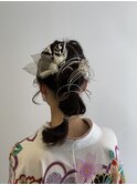 卒業式 ヘアアレンジ 【板垣 郁】