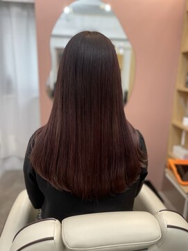 シーヤ(Cya) 髪質改善/ダメージレス/イルミナカラー/コーラルベージュ