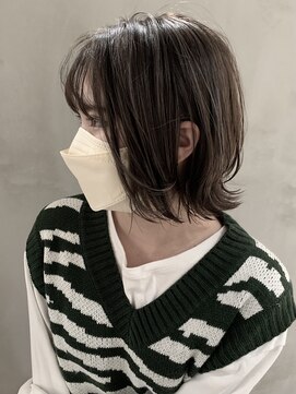 オリンテ バイ レシッド 表参道(orente by rcid) orente 表参道斜めバング×シルキーボブ