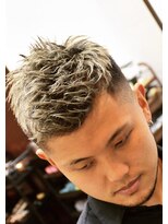 バーバースタイルズ 長町店&nbsp;束感ショート×スキンフェード <理容室> <長町>