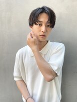 【aRietta】ビジネスヘア×ナチュラルセンターパート