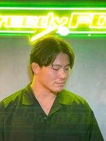 グリーディーフォックス 三軒茶屋(GreedyFOX)&nbsp;波巻き/マッシュパーマ/ウルフ/ハイライト<理容室>三軒茶屋