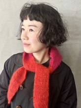 イデア(idea) 【ミニボブパーマ×カーリーパーマ】ヘアスナップ・山下