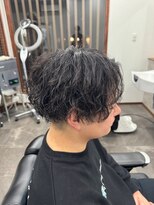 エイト(AITE)&nbsp;マッシュパーマ/ウルフ/アッシュブラック/カルマパーマ/川口8