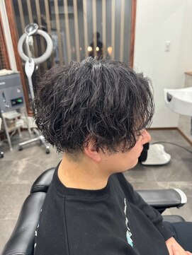 エイト(AITE) マッシュパーマ/ウルフ/アッシュブラック/カルマパーマ/川口8