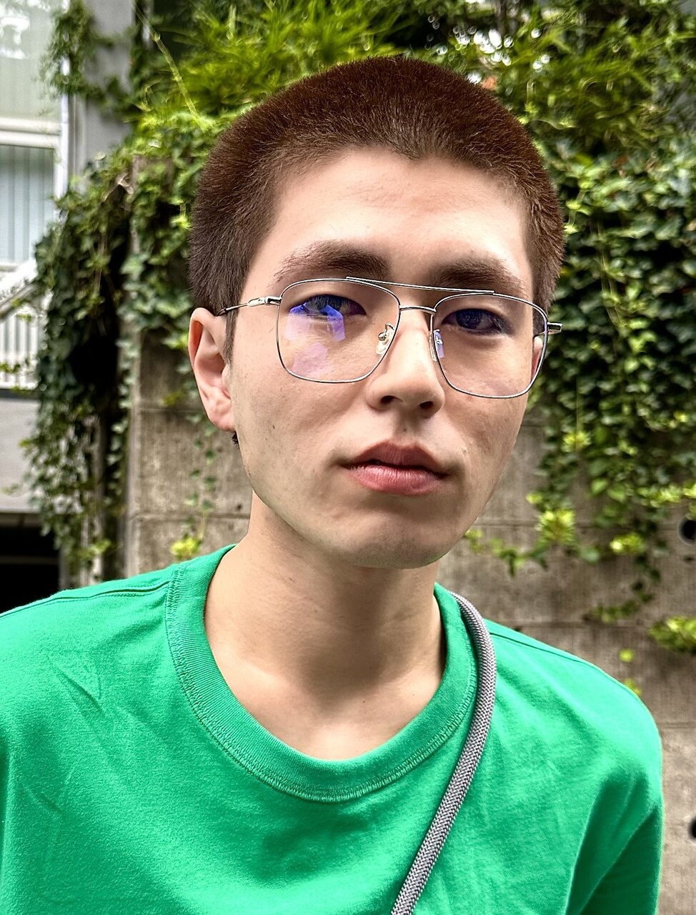 ナチュラルスタイルの花束 茶坊主 茶坊主 坊主/茶坊主/メンズ坊主/おしゃれ坊主/メンズカラー/ブラウン