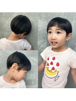 トゥージュ ベル(Toujours Belle)&nbsp;オン眉パッツン×マルマッシュ～kids version