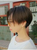 【SHARON原宿】束感ショート×絶壁解消刈り上げハンサムショート