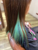 ヘアー キューブ フィール 都町店(hair cube feel)&nbsp;ミントグリーン