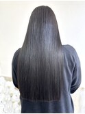 レイヤーカットグレージュケアカラー髪質改善トリートメント
