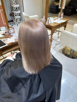 スペックホルダーミミ(Spec Holder mimi) ホワイトベージュ 切りっぱなし ブリーチ