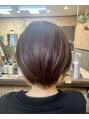 プティ ボワ(Petit bois)&nbsp;ハイライトとピンクバイオレットの組み合わせ。