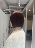 ワインレッドカラー