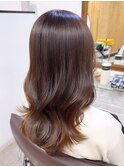 【艶髪】マロンブラウン×ウェーブ巻き☆