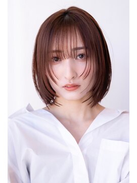 エースハバナ 渋谷(1 HAVANA) チョコグレージュ/20代30代大人かわいい/ミディアムレイヤー
