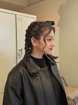 ウェチカ(wechica) 編み込みヘアアレンジ！！