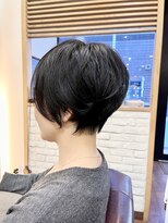 ヘアー グリーン(hair green) ニュアンスショートくびれ【髪質改善/百合ヶ丘】