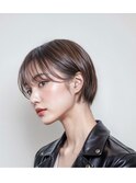 ショートボブ/小顔/おしゃれ