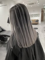 カラ ヘアーサロン(Kala Hair Salon)&nbsp;ハイライトバレイヤージュダブルカラーケアブリーチ20代30代40代