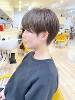 モリオ フロム ロンドン 成増店 【morio成増 セリザワ】かっこいいショート 明るめカラー