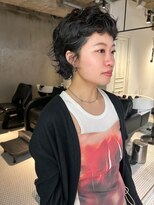 キャロルガーデンズ ボコカ 表参道(Carroll Gardens bococa) 【sayaca】ショートウルフ/ウルフパーマ/マレットヘア/オン眉