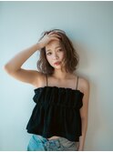 【廣瀬】セミドライなパーマ