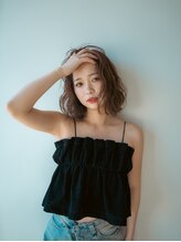 プラスヘアー(plus HAIR) 【廣瀬】セミドライなパーマ