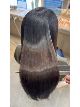 ラディシュ さがみ野(RADISH) 髪質改善トリートメント×韓国風レイヤー透明感グレージュ