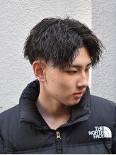 フリークバーバーショップ 河原町三条店(FREAK BARBER SHOP) スペインカール/スパイキーショート/フェザーパーマ/河原町三条K
