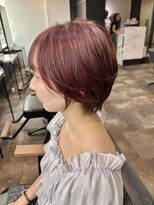 アヴァンス 神戸元町店(AVANCE.)&nbsp;ショート×ボルドーカラー【神戸元町】