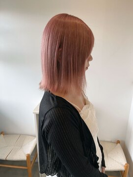 ジジ フィーカ 佐野(Gigi fika) ホワイトピンク