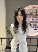 ロングパーマ
