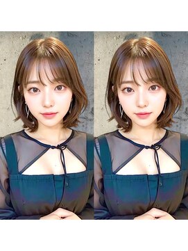 ウィールール 札幌店(WE RULE) 大人可愛い“柔らかシースルーミディボブ”