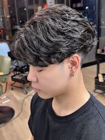 ヨリ サッポロ 札幌大通(yori SAPPORO) ニュアンスパーマ/センターパート/韓国マッシュ/ダークアッシュ