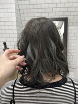 レガーレ(Legare) 【広島韓国ヘア】ざくざくハイライト×オリーブグレー