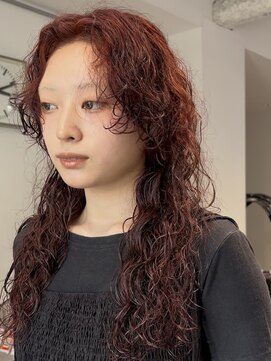 ナループロアツム(Nalu pu loa Tsum) レイヤーパーマ/パーマ/マレットヘア/暖色カラー