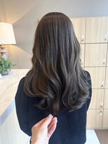 ユウヘアー 千代田橋店(U Hair)&nbsp;グレージュ×モテ巻きロング