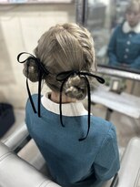 アイビー 新宿(IVY)&nbsp;編み込みツインお団子