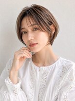 ノア(NOA)&nbsp;【NOA】大人可愛いショートボブ透け質感レイヤー