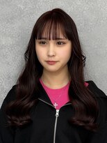 ヘアサロン コレハ(hair salon CoReha) 【深みのあるワインレッドカラー】しおん