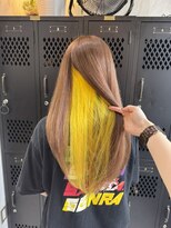 ヴァイス 渋谷店(VAICE)&nbsp;推しカラー/黄色/インナーカラー