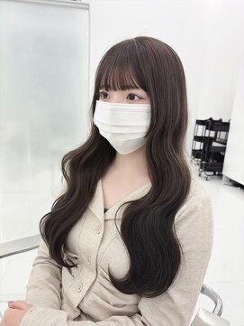 コア プラス 立川(COA PLUS) 透明感カラー髪質改善ダブルカラー韓国レイヤーカット前髪顔周り