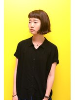 パッチ ヘアー(PATCH HAIR)&nbsp;外はねボブ　インナーグリーン