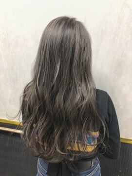 アンク クロス 吉祥寺店 【ANKH CROSS吉祥寺】ハイライト グレージュ くせ毛風