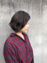 ユニヘアデザイン 徳島店(Uni. hair design) 大人前下がりショートボブ