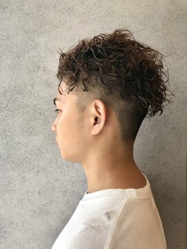 ヘアサロンM 新宿 指名限定☆ メンズ ツイストピンパーマ