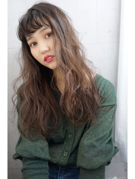 イソラブル 日比野店(ISOLA-blu) ぱっつんロング